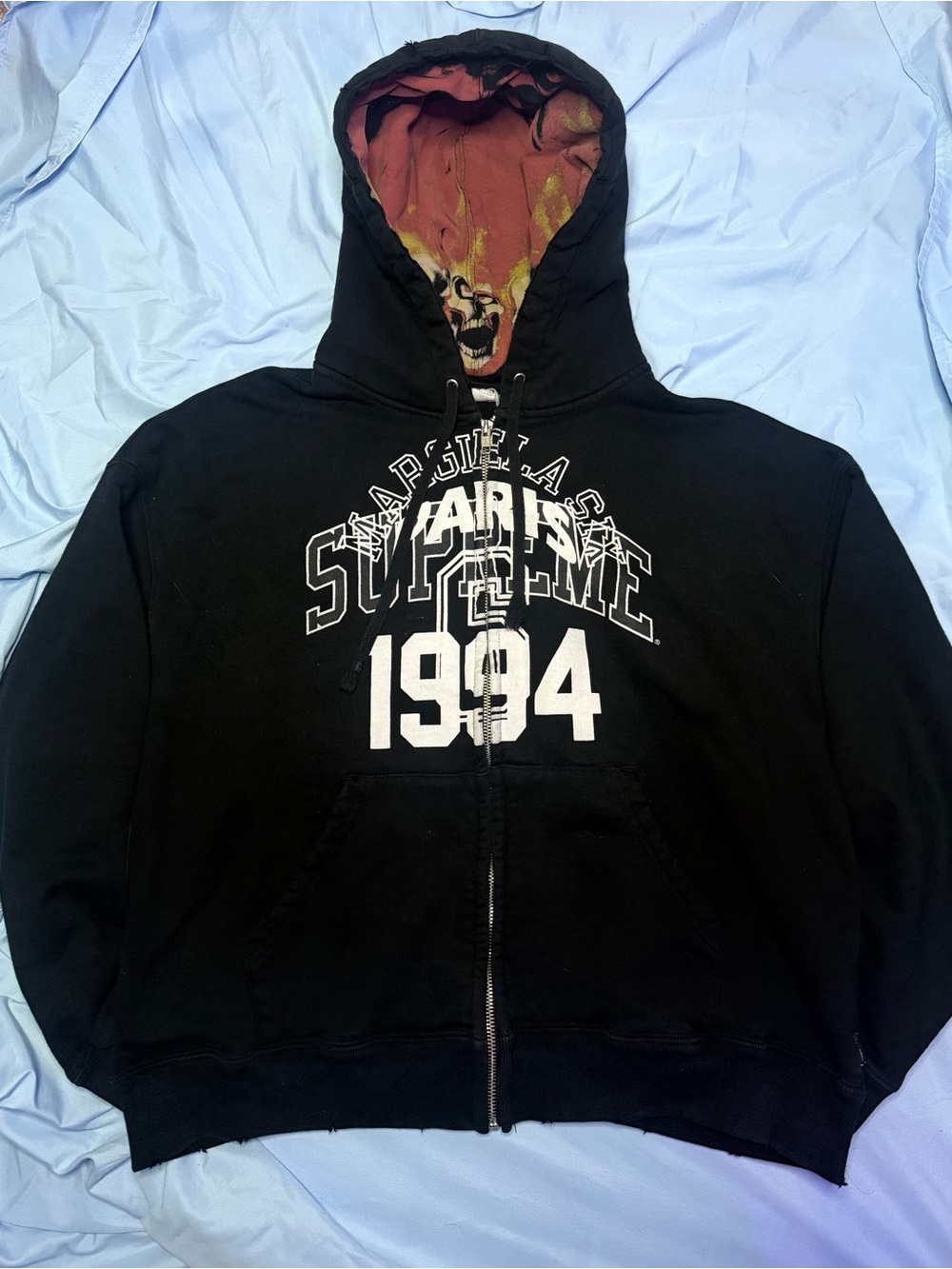 Supreme × MM6 Maison Margiela Zip Up